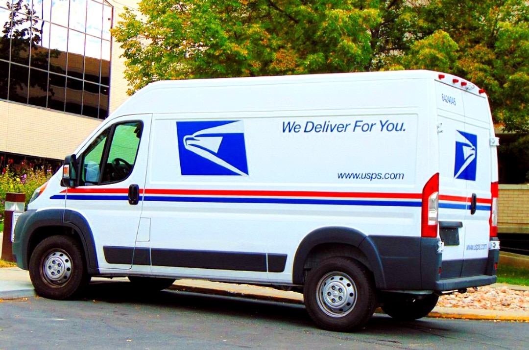 mail truck, we deliver for you, usps, national postal worker day